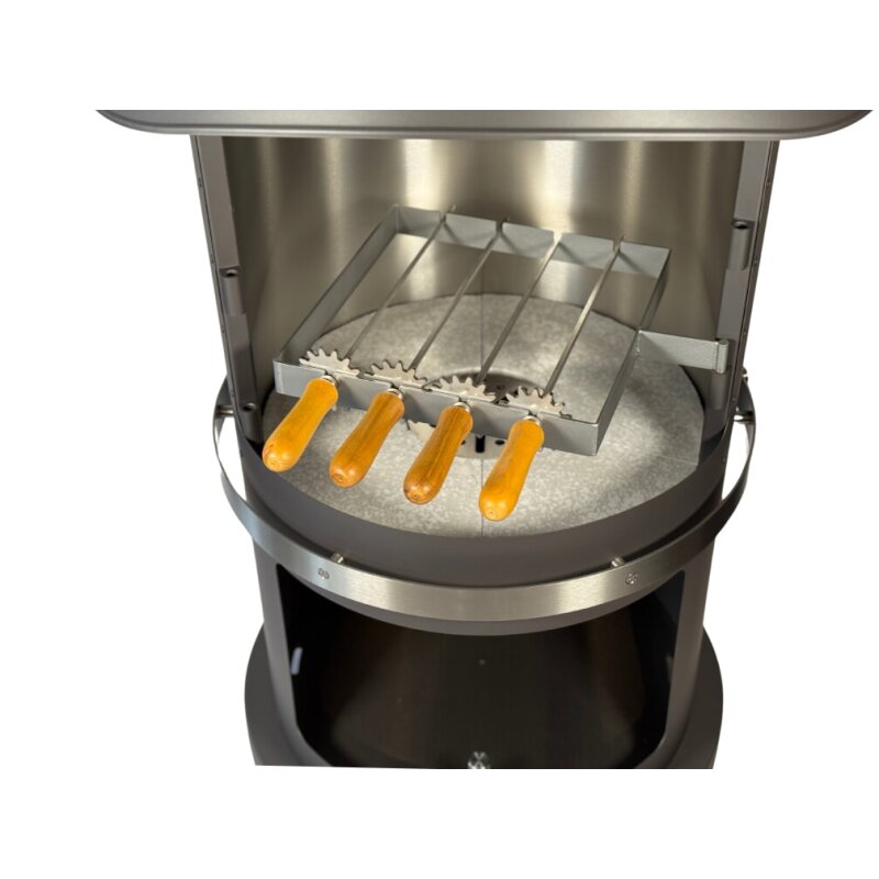 Firestar Grillspieße (4 Stück) für DN 550 Mesh (3. Generation), Edelstahl