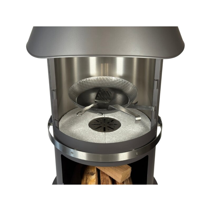 Firestar Schmiedeeisen Pfanne Ø 32 cm für DN 650 Mesh (3. Generation)