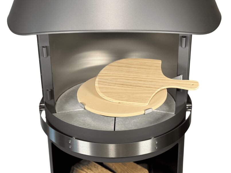 Firestar Pizzastein rund (Ø33 cm) für DN 700 Mesh + Glas (3. Generation)