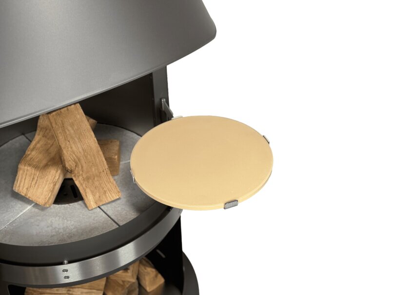 Firestar Pizzastein rund (Ø33 cm) für DN 700 Mesh + Glas (3. Generation)