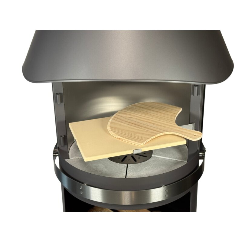 Firestar Pizzastein eckig (38 x 30 cm) für DN 700 Mesh + Glas (3. Generation)