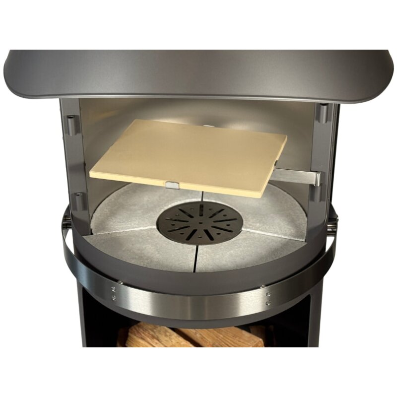 Firestar Pizzastein eckig (38 x 30 cm) für DN 700 Mesh + Glas (3. Generation)