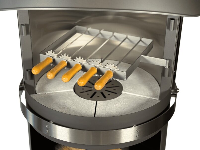 Firestar Grillspieße (5 Stück) für DN 700 Swing + Swing Glas, Edelstahl