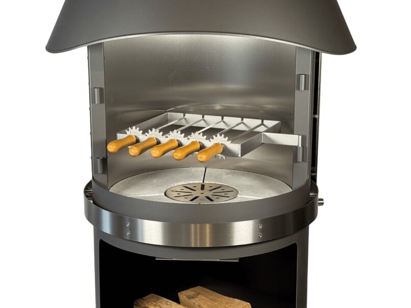 Firestar Grillspieße (5 Stück) für DN 700 Swing + Swing Glas, Edelstahl