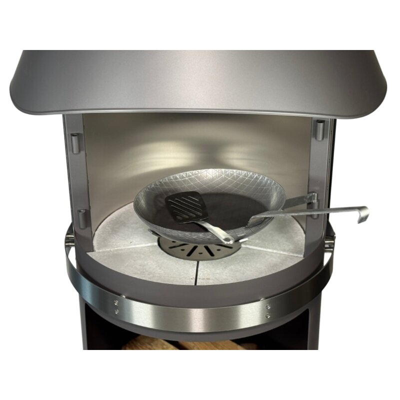 Firestar Schmiedeeisen Pfanne Ø 32 cm für DN 800 Mesh + Glas (3. Generation)