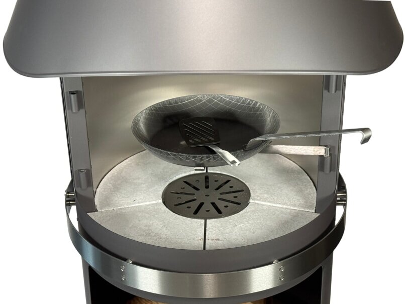 Firestar Schmiedeeisen Pfanne Ø 32 cm für DN 800 Mesh + Glas (3. Generation)