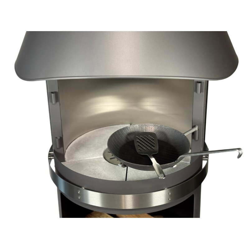 Firestar Schmiedeeisen Pfanne Ø28 cm für DN 800 für Mesh + Glas (3. Generation)