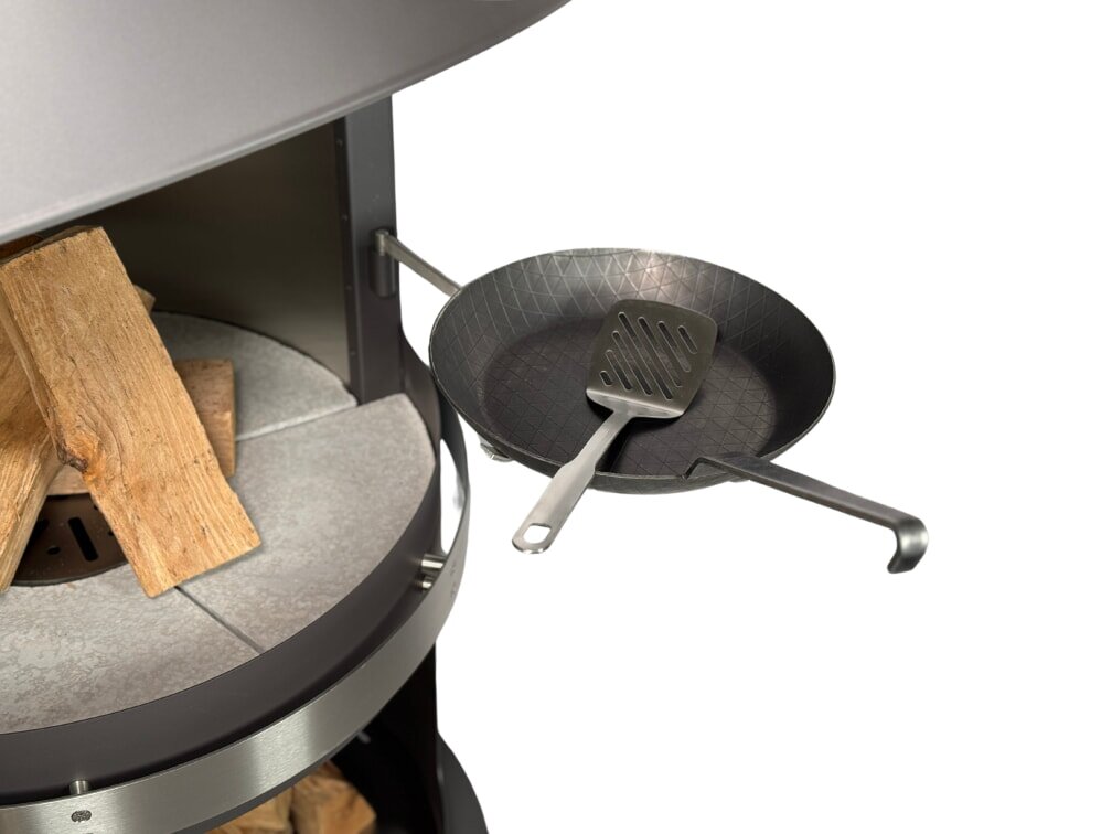 Firestar Schmiedeeisen Pfanne Ø28 cm für DN 800 für Mesh + Glas (3. Generation)