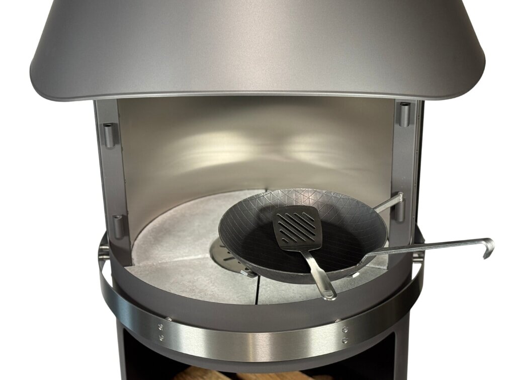 Firestar Schmiedeeisen Pfanne Ø28 cm für DN 800 für Mesh + Glas (3. Generation)
