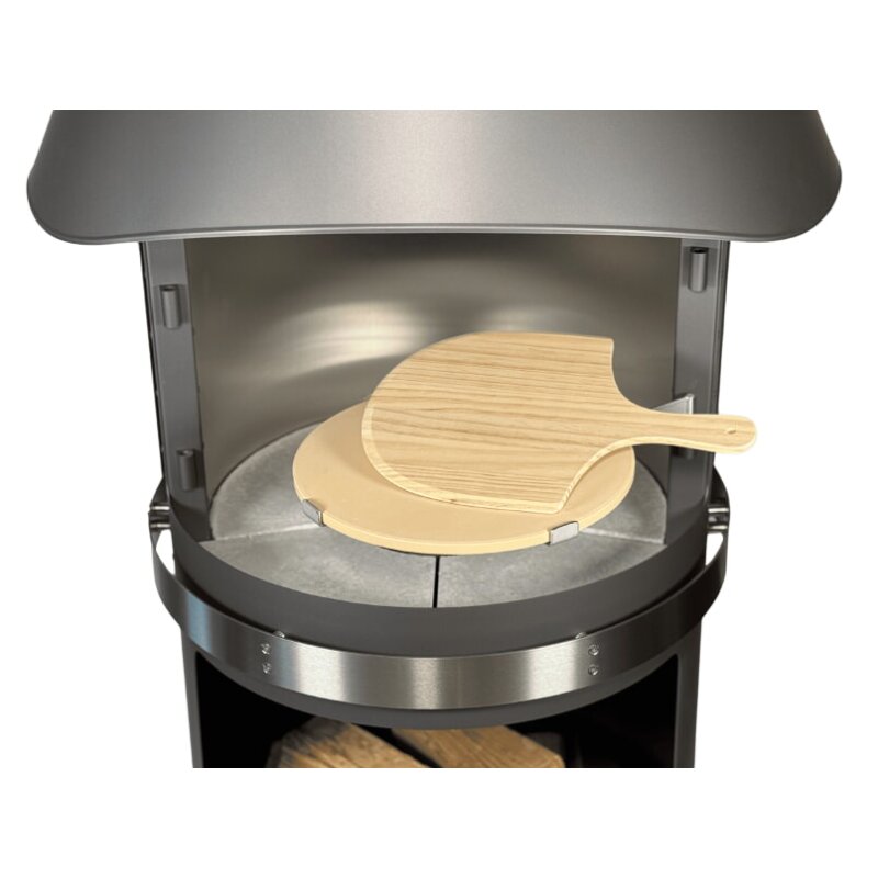 Firestar Pizzastein rund (Ø33 cm) für DN 800 Mesh + Glas (3. Generation)