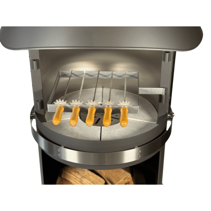 Firestar Grillspieße (5 Stück) für DN 800 Swing + Swing Glas, Edelstahl