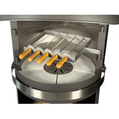 Firestar Grillspieße (5 Stück) für DN 800 Mesh + Glas (3. Generation), Edelstahl