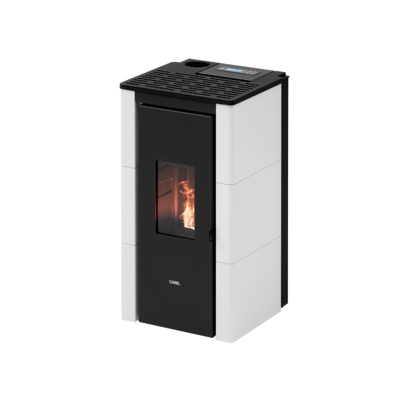 Pelletofen Cadel - Cristal 7 Up (Anschluss oben) - 7 kW