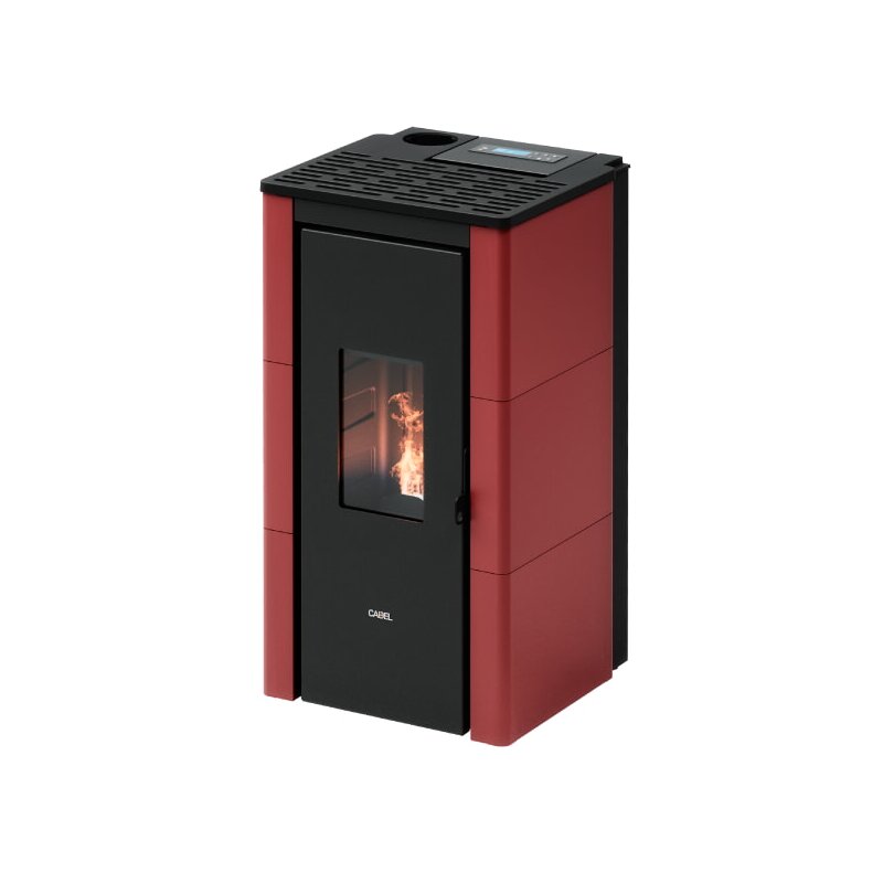 Pelletofen Cadel - Cristal 7 Up (Anschluss oben) - 7 kW