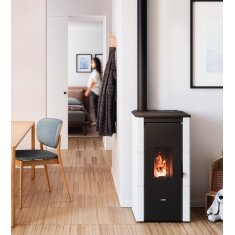 Pelletofen Cadel - Cristal 7 Up (Anschluss oben) - 7 kW