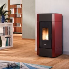 Pelletofen Cadel Cristal Plus 9 (kanalisierbar) - 8,5 kW