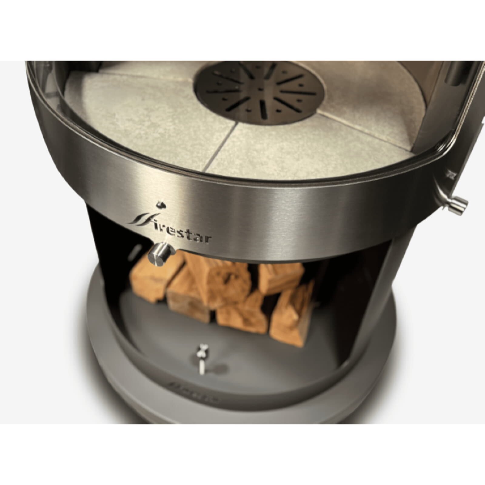 Gartenkamin/ Grill Firestar DN 700 Swing Glas (3.Generation)