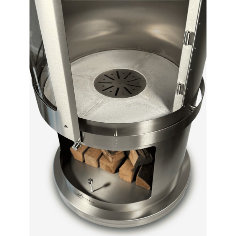 Gartenkamin/ Grill Firestar DN 800 Glas (3. Generation)