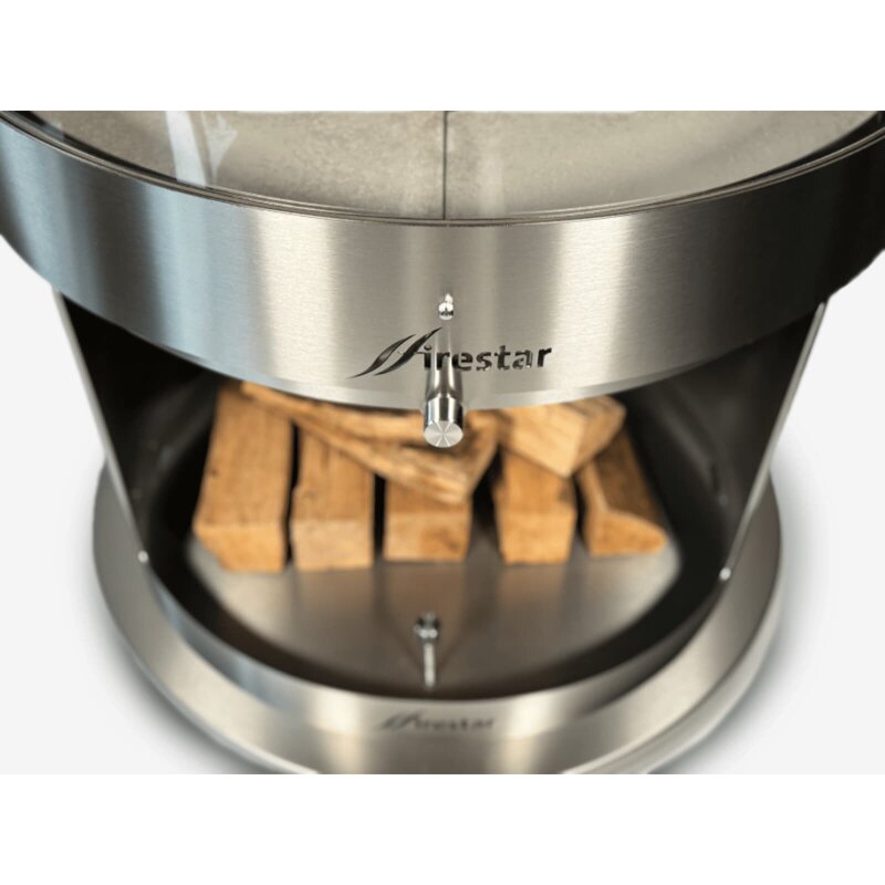 Gartenkamin/ Grill Firestar DN 800 Swing Glas (3. Generation)