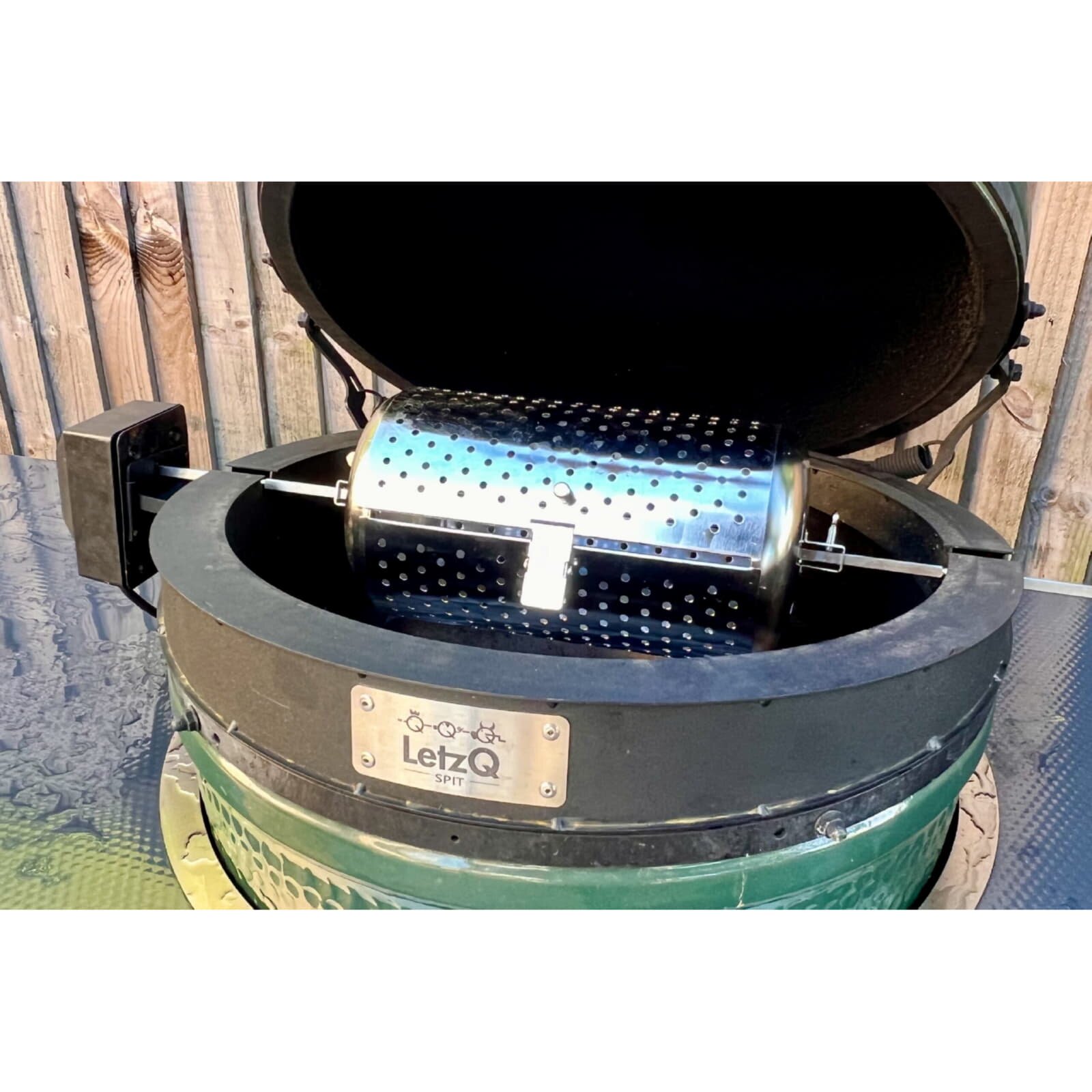 Big Green Egg - LetzQ Spit - Grillkorb für Drehspieß