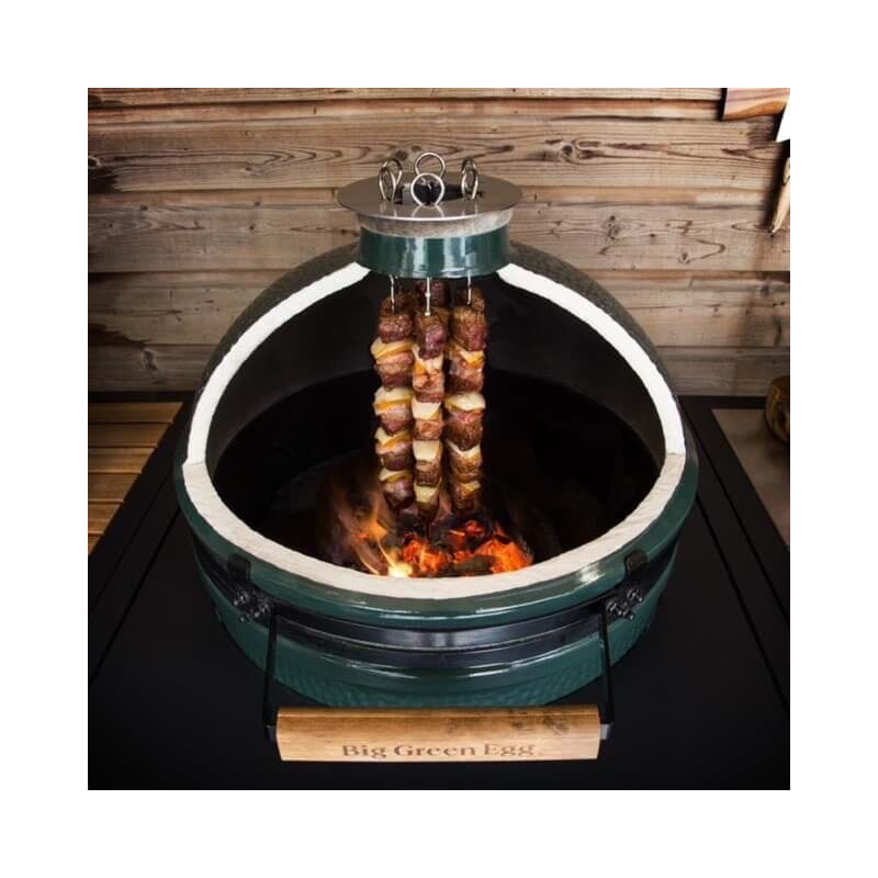Big Green Egg - LetzQ Tandoor Ring mit 6 Spießen für Medium, Large, XLarge