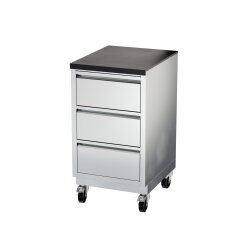 Vivandio Outdoorküche quub - Schubladenmodul, Silber