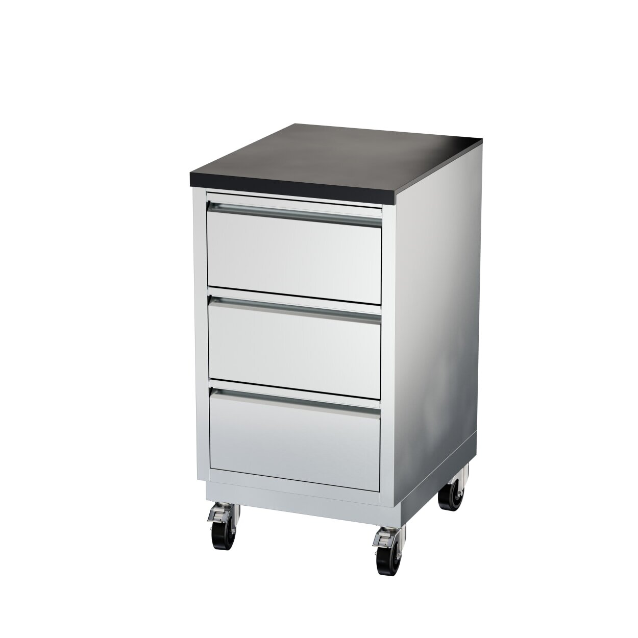 Vivandio Outdoorküche quub - Schubladenmodul, Silber