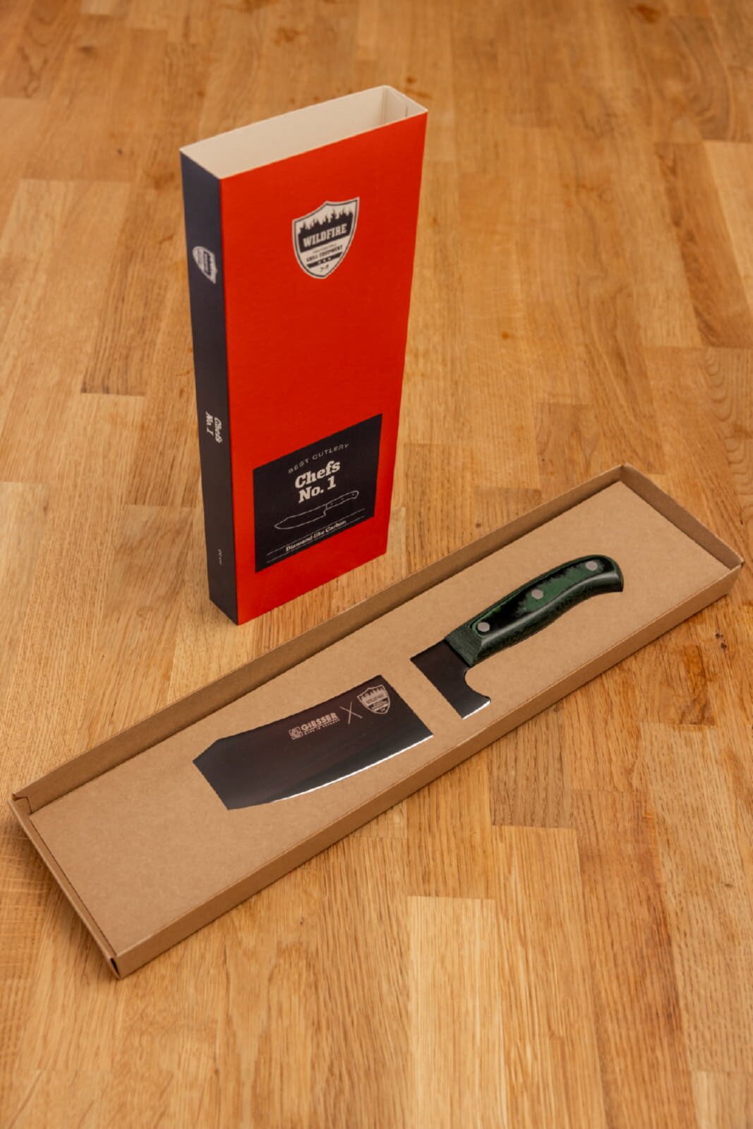 Big Green Egg - Wildfire x Giesser Messer - Chef