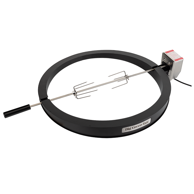 Big Green Egg - runder Grillkorb für Drehspieß / Rottisserie - L, XL