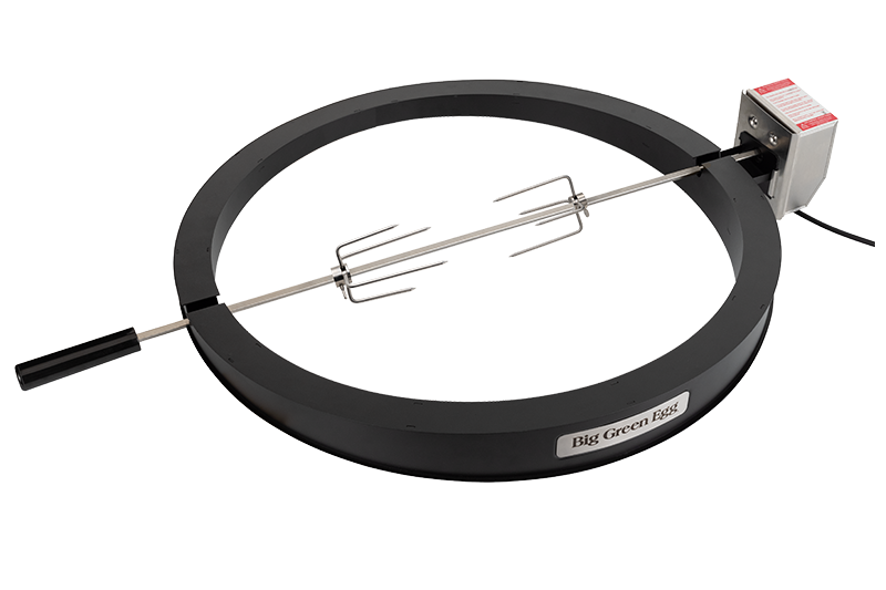 Big Green Egg - runder Grillkorb für Drehspieß / Rottisserie - L, XL