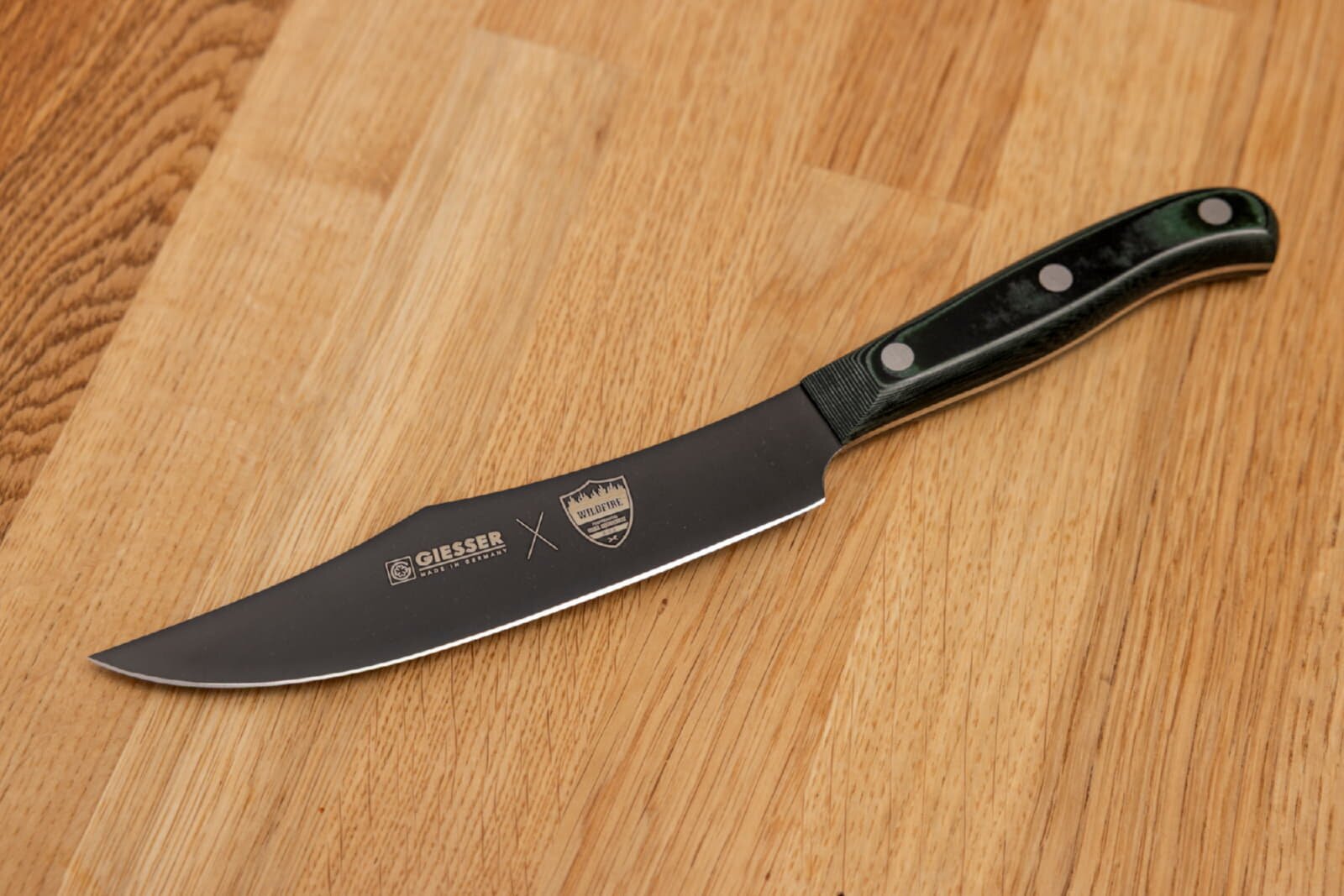 Big Green Egg - Wildfire x Giesser Messer - Slicer Jr.