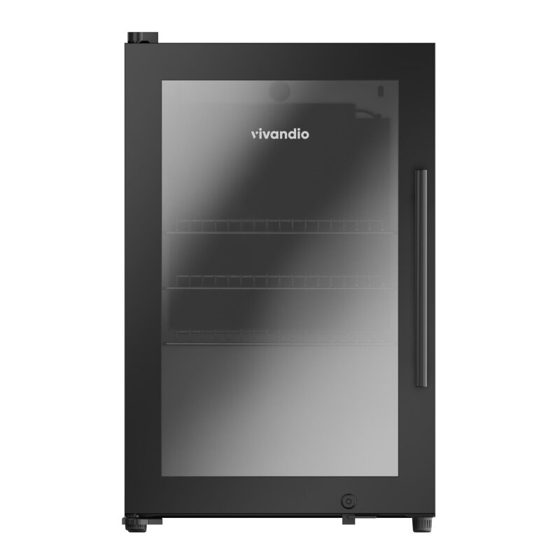 Vivandio Outdoorküche quub - Kühlschrank + Kochmodul Induktion - Schwarz