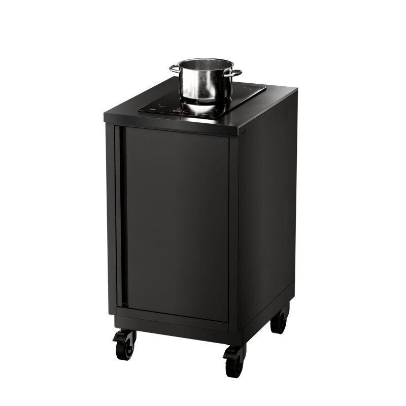 Vivandio Outdoorküche quub - Kochmodul Induktion - Schwarz