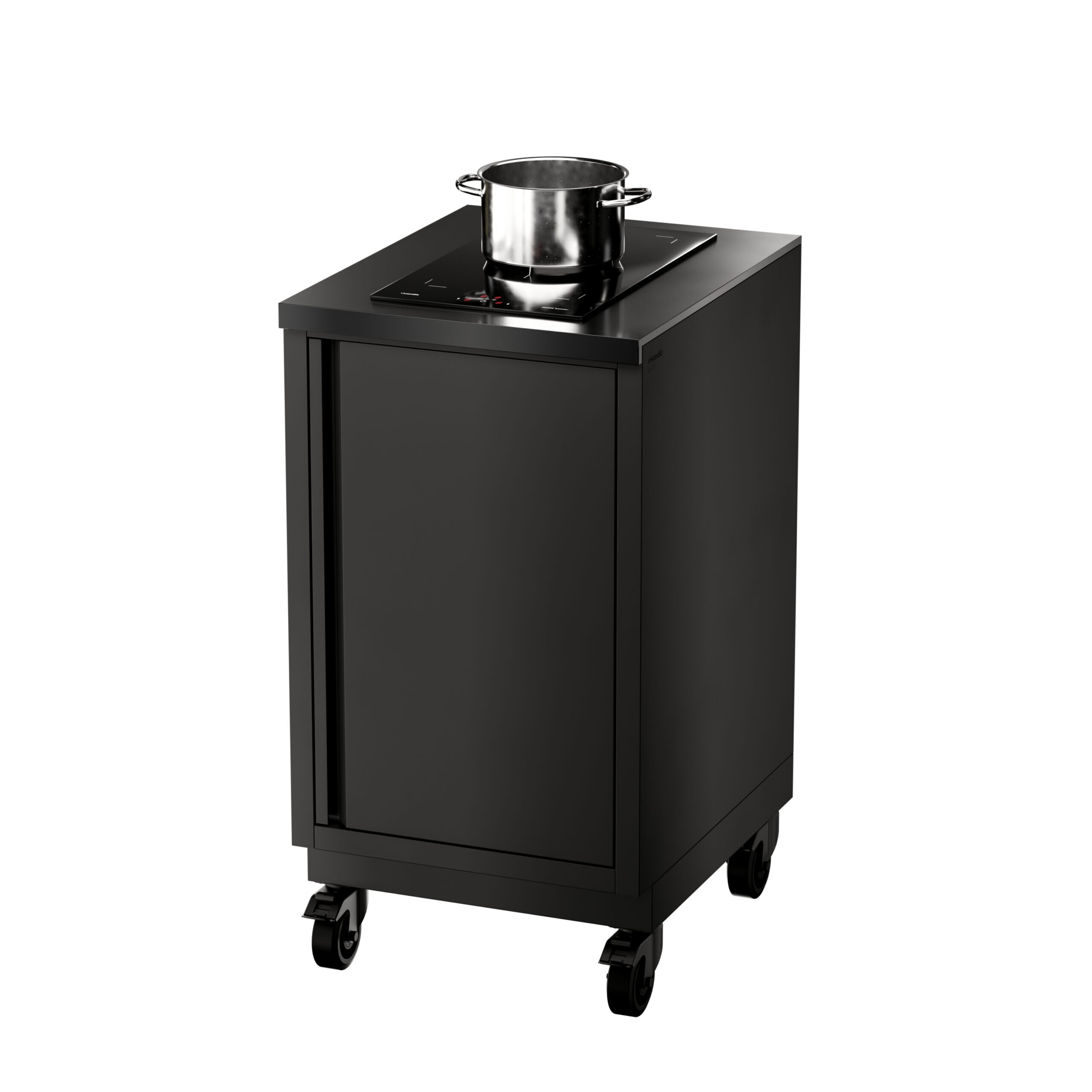 Vivandio Outdoorküche quub - Kochmodul Induktion - Schwarz