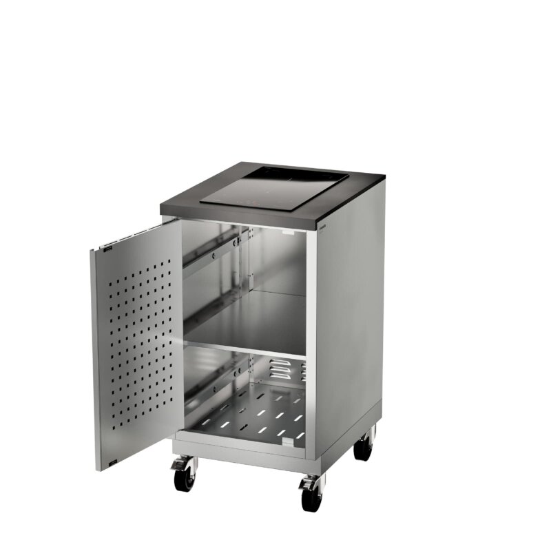 Vivandio Outdoorküche quub - Schrankmodul - Silber