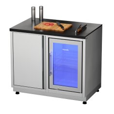 Vivandio Outdoorküche quub - Kühlschrank +...