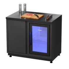 Vivandio Outdoorküche quub - Kühlschrank +...