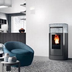 Pelletofen Edilkamin Vyda2 Evo (kanaliserbar)  - 12,6 kW