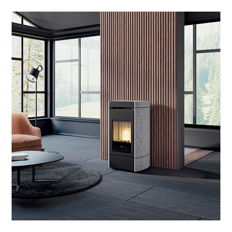 Pelletofen Edilkamin Lena 9+ Evo (kanalisierbar) - 9,2 kW