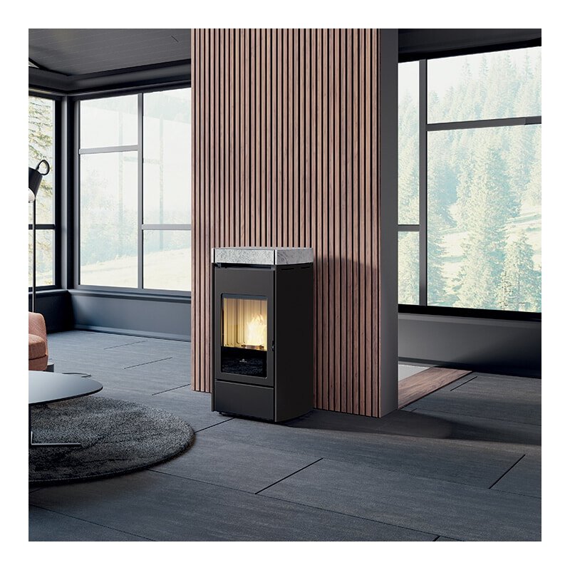 Pelletofen Edilkamin Lena 9+ Evo (kanalisierbar) - 9,2 kW