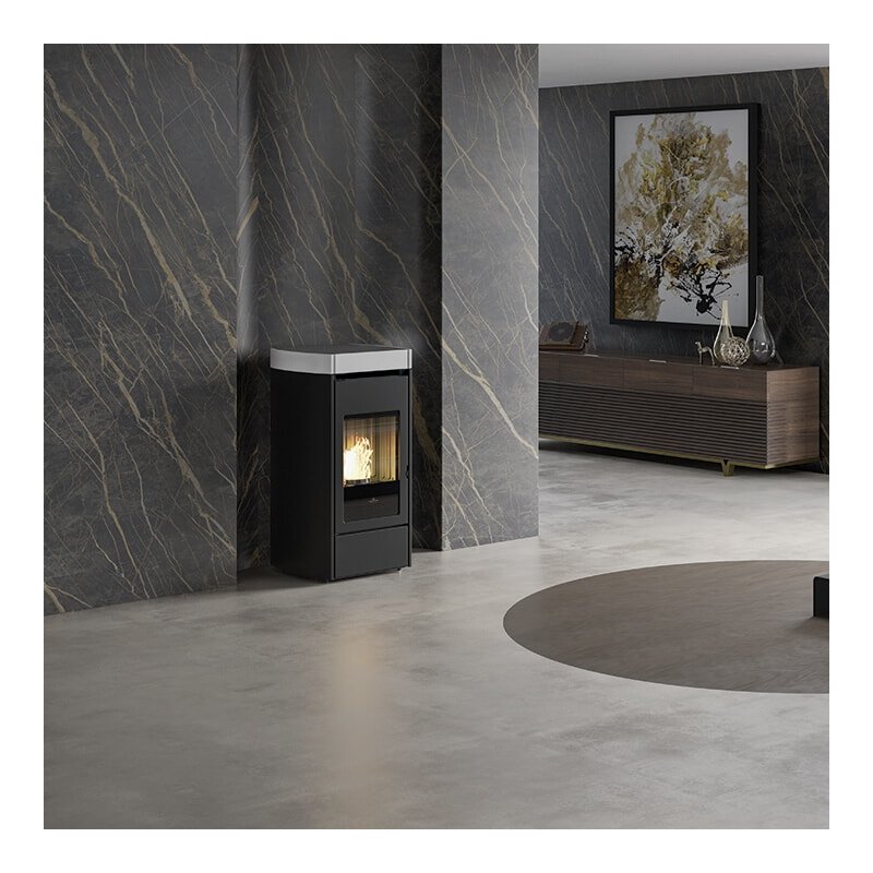 Pelletofen Edilkamin Lena 9+ Evo (kanalisierbar) - 9,2 kW