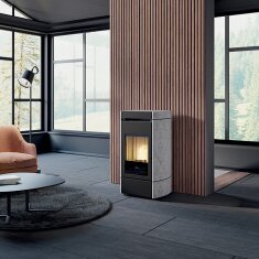 Pelletofen Edilkamin Lena 9+ Evo (kanalisierbar) - 9,2 kW