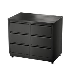 Vivandio Outdoorküche quub - Doppel Schubladenmodul...