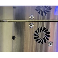 Vivandio Outdoork&uuml;che quub - Doppel K&uuml;hlschrankmodul - Schwarz