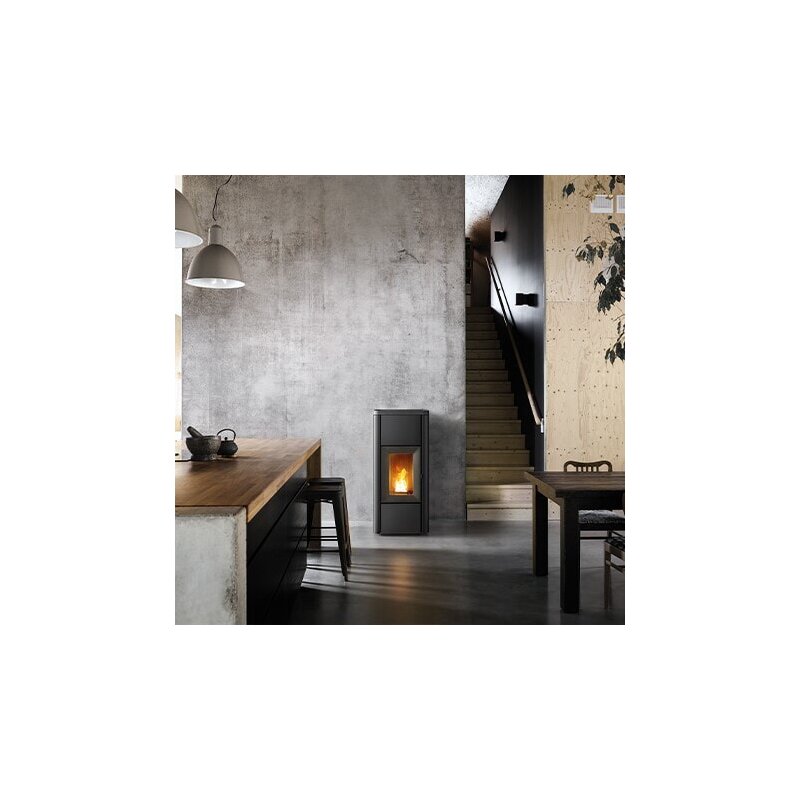 Pelletofen MCZ MIDA Air 8 R 5S (Anschluss hinten) - 8 kW