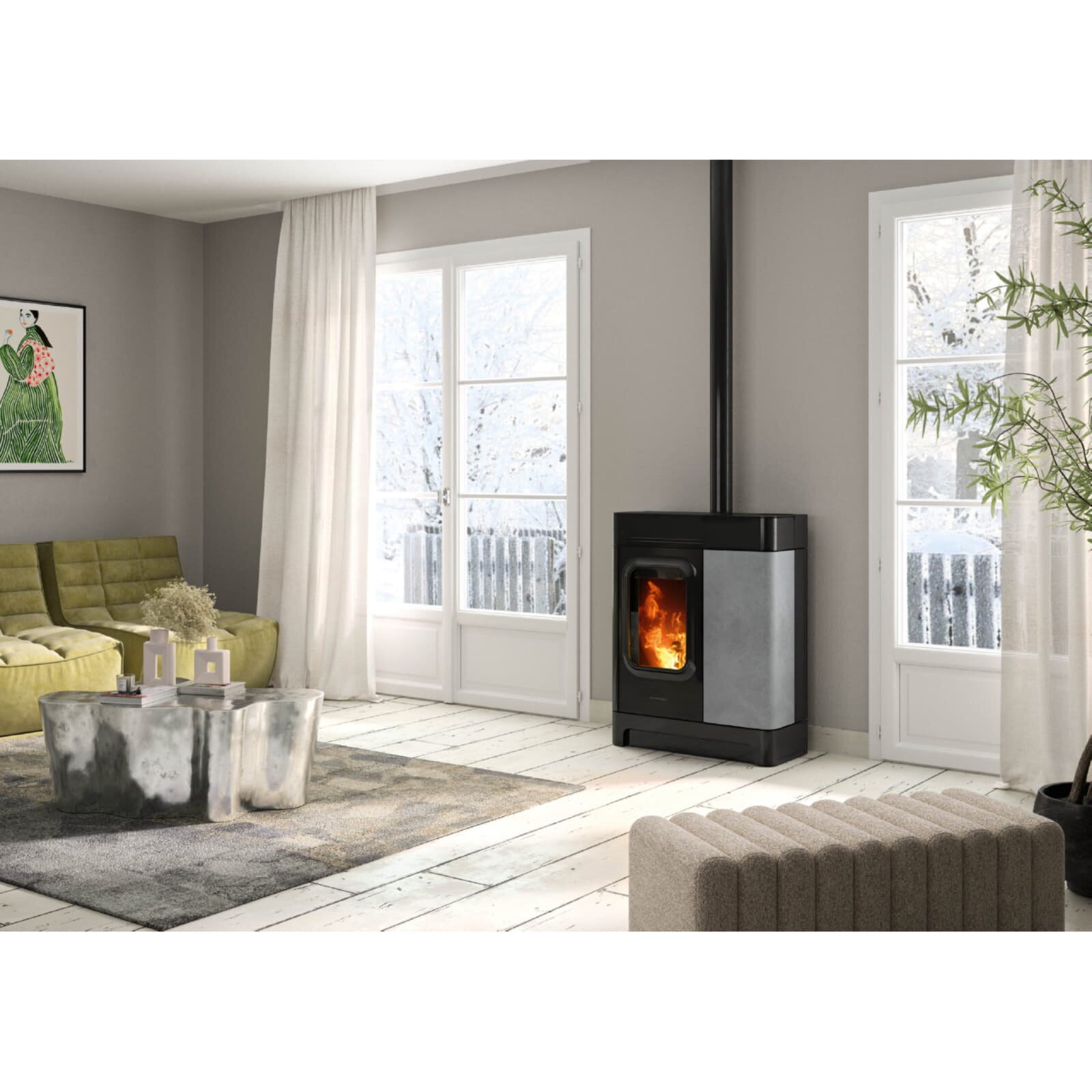 Pelletofen Oranier Calimo XL - 8 kW