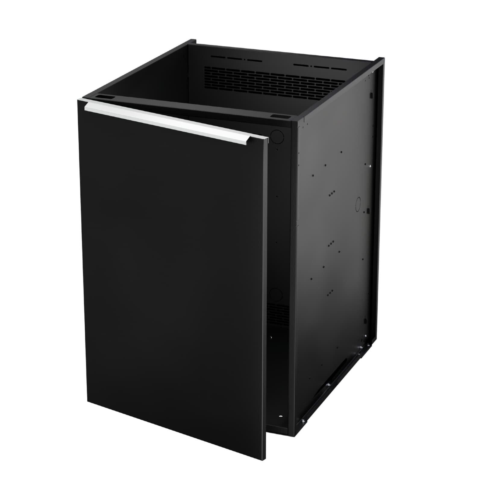 Vivandio elements - Modul Schrank 3/3-Tür, mattschwarz