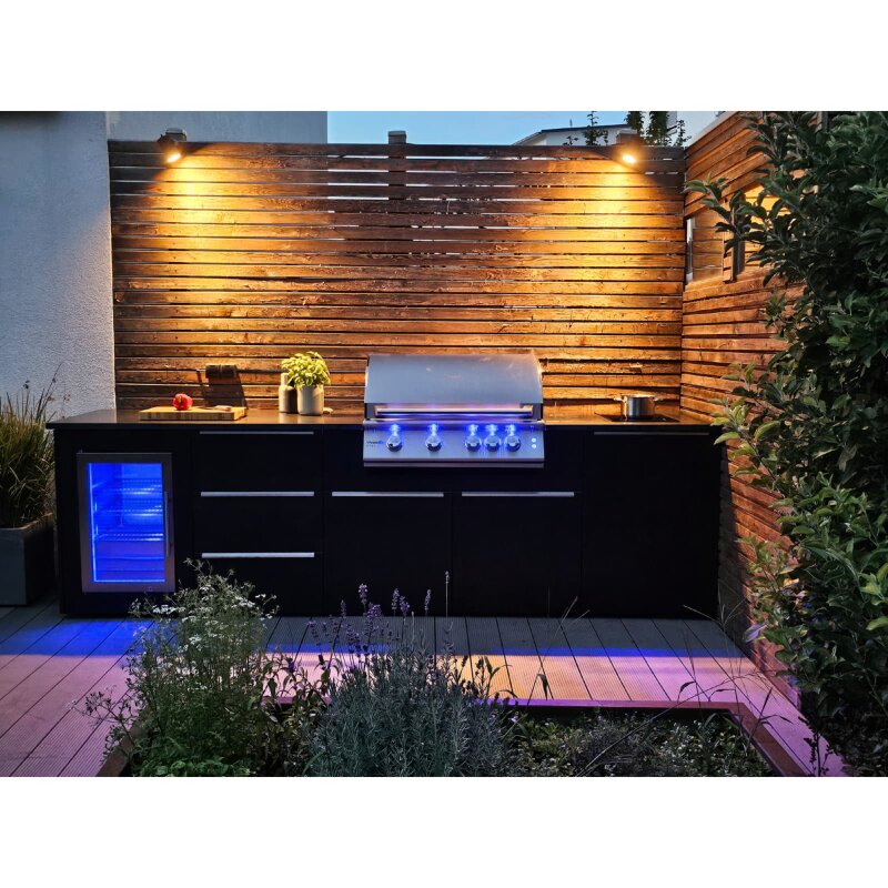 Vivandio elements - Grill Modul, mattschwarz