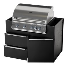 Vivandio elements - Grill Modul, mattschwarz