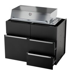 Vivandio elements - Grill Modul, mattschwarz